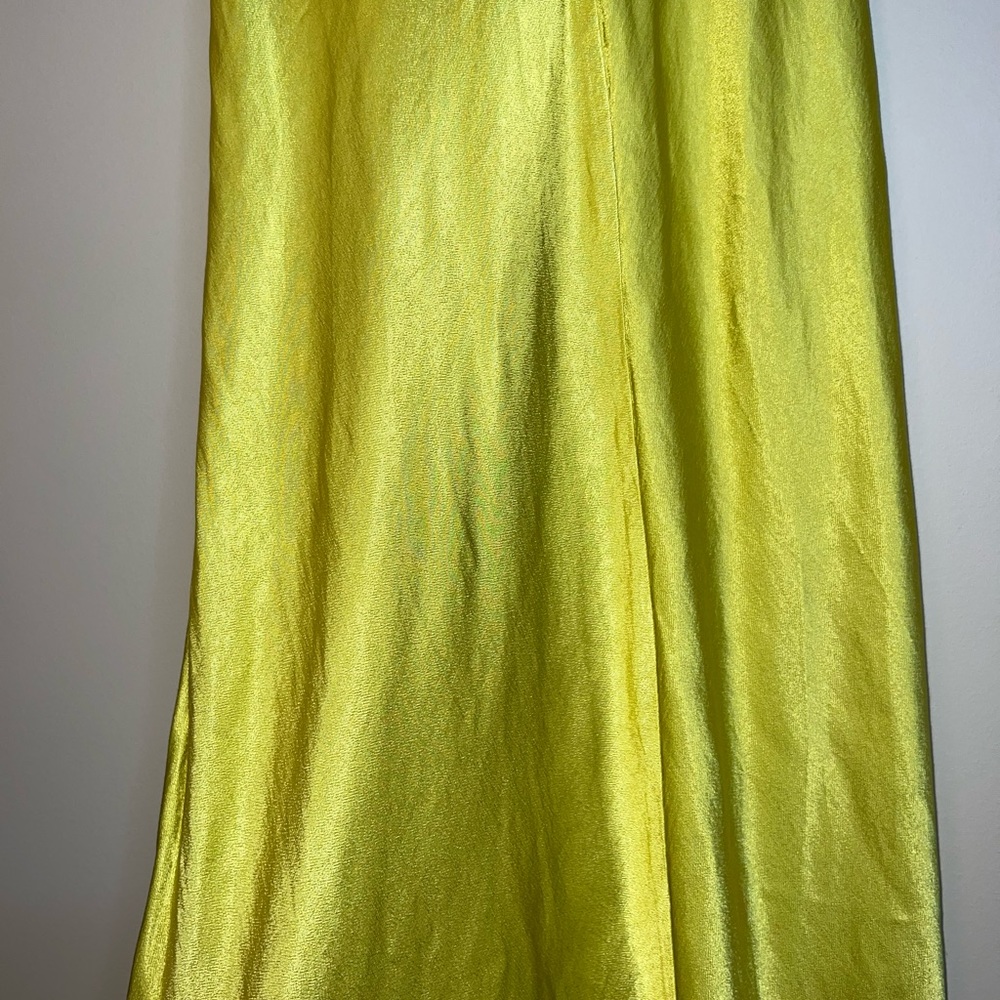 MESHKI XS DRESS SATIN CUT OUT MAXI - Picture 6 of 16
